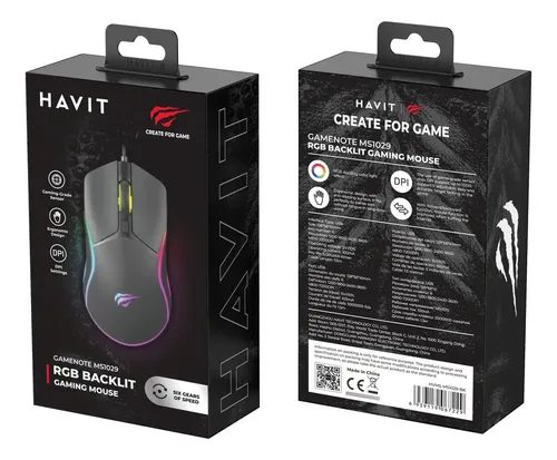 MOUSE HAVIT RGB MS1029 - foto 2