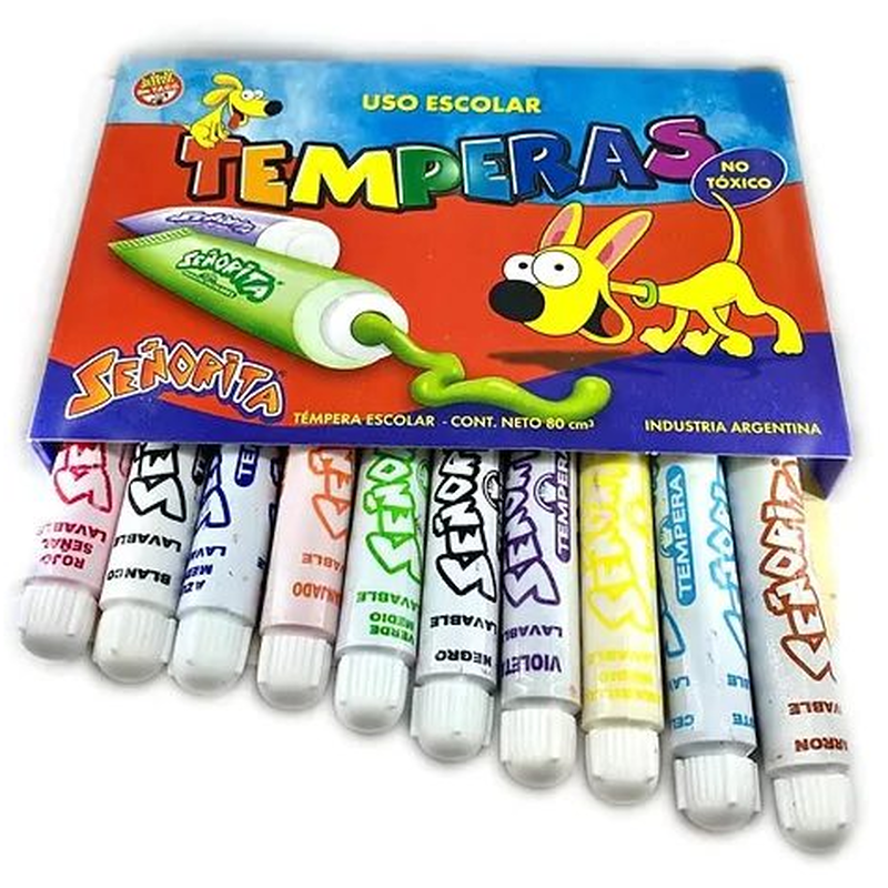 TEMPERA SEÑORITA X1