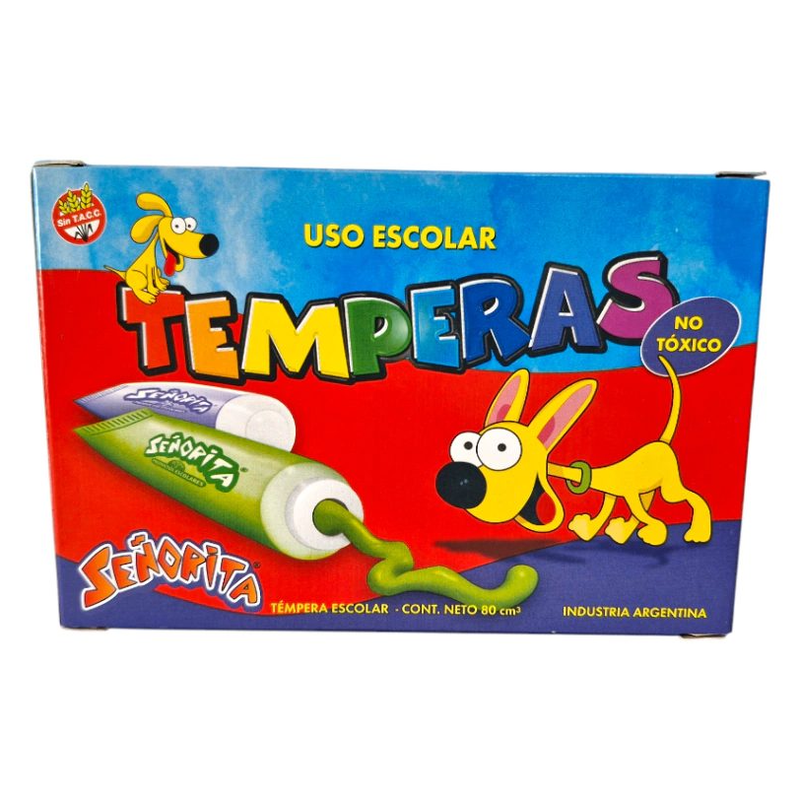 TEMPERA SEÑORITA X10
