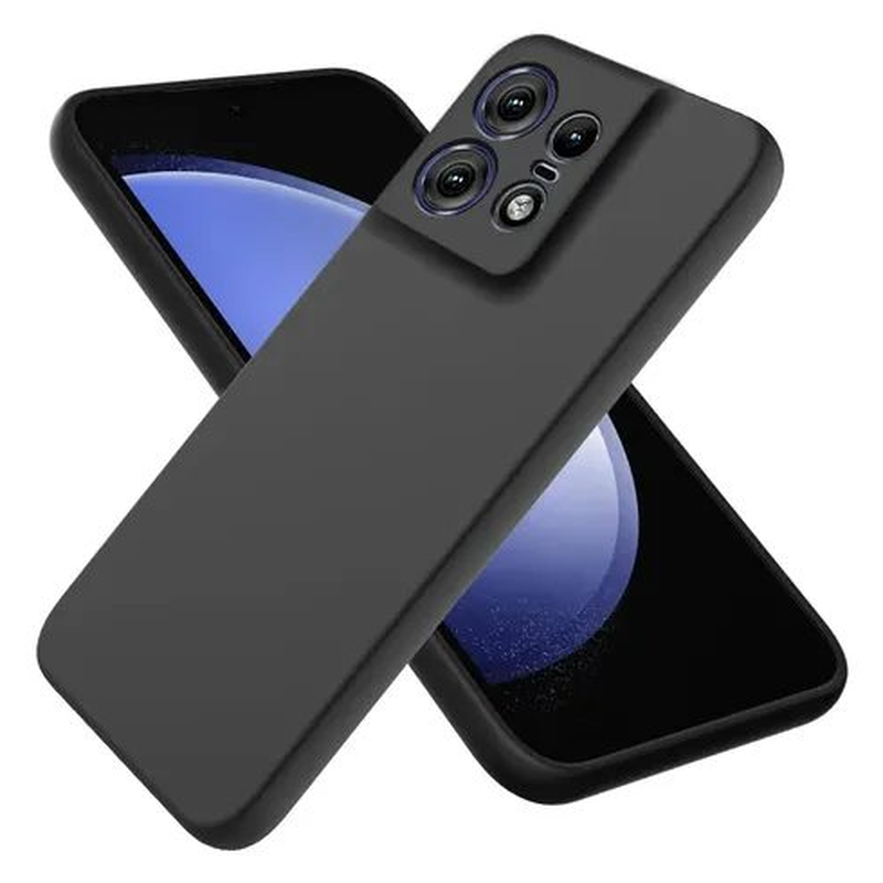 FUNDA MOTO EDGE 50 PRO Silicona Negro - foto 2