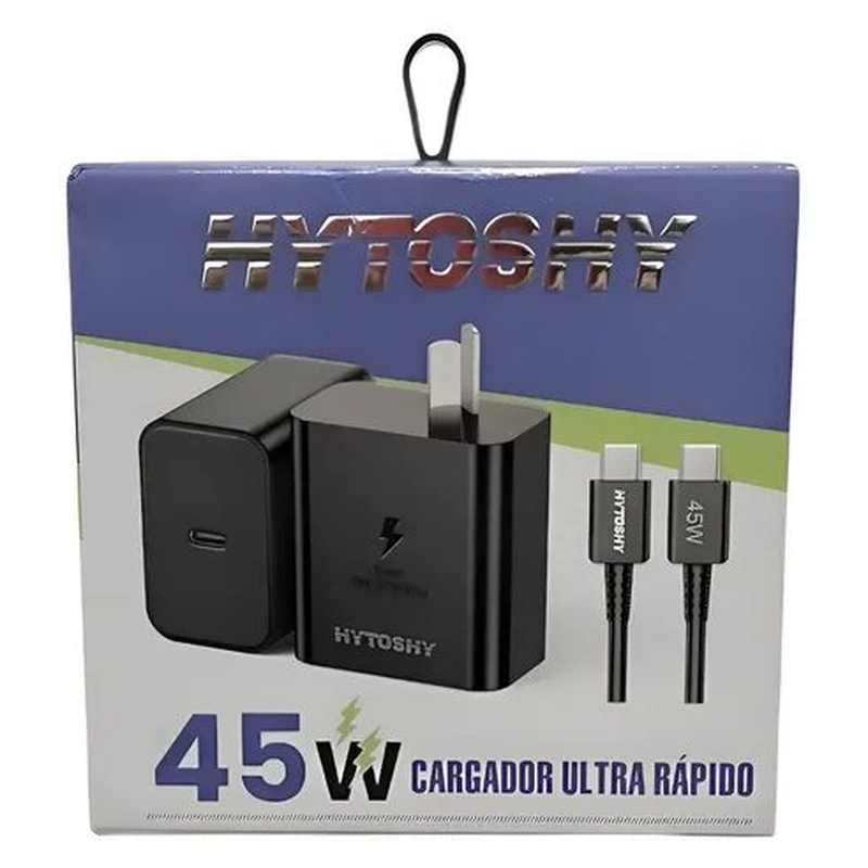 CARGADOR HITOSHY HY-45W C CABLE - foto 2