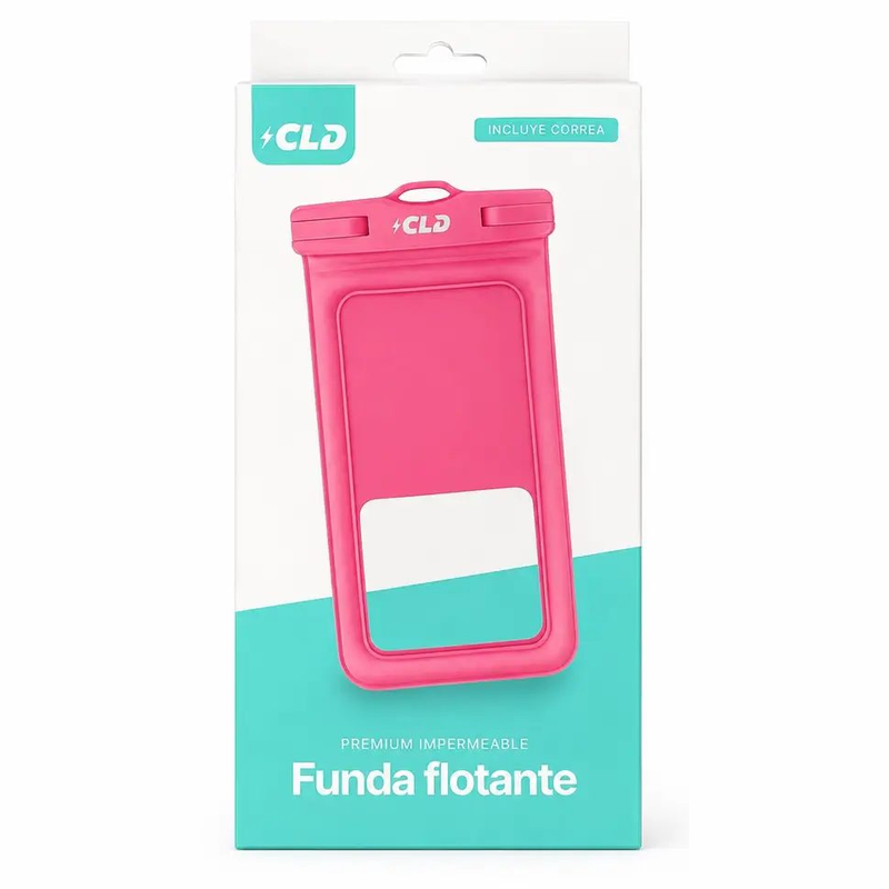Funda sumergible protectora CLD Flotante Rosa