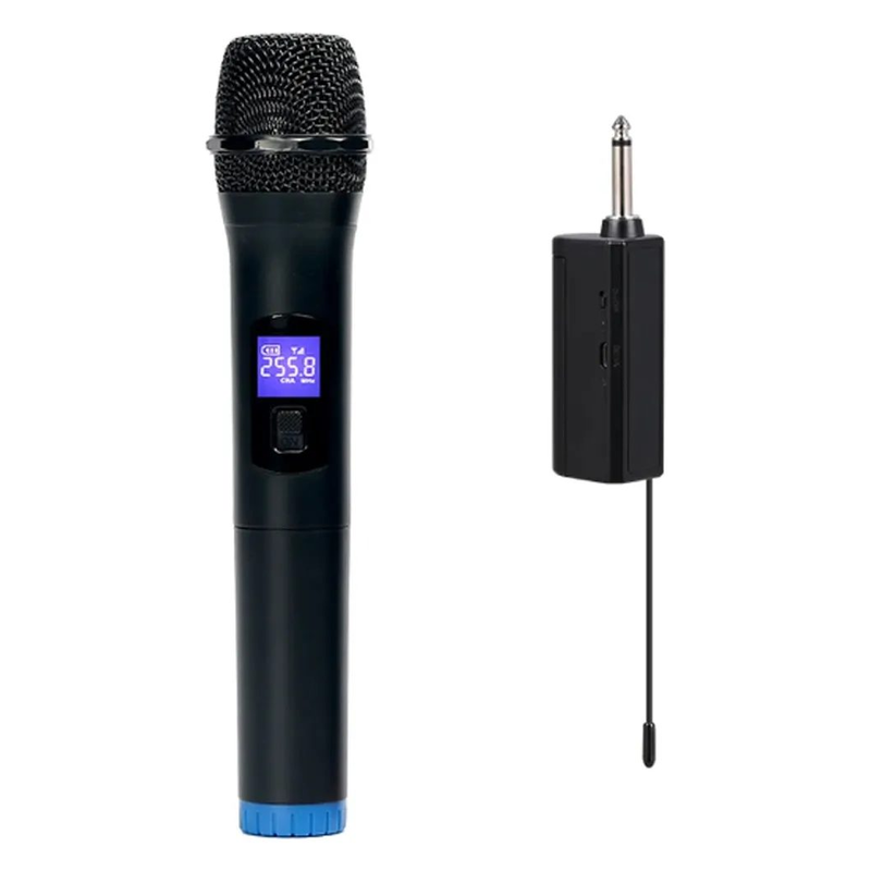 Microfono Inalambrico Profesional Uhf Receptor Recargable