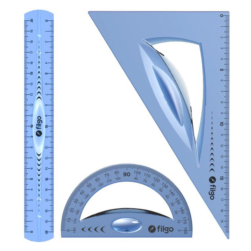 SET DE GEOMETRIA GEO FLEX 3PCS FILGO