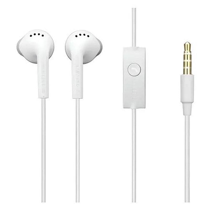 Auriculares manos libres con micrófono blanco Samsung