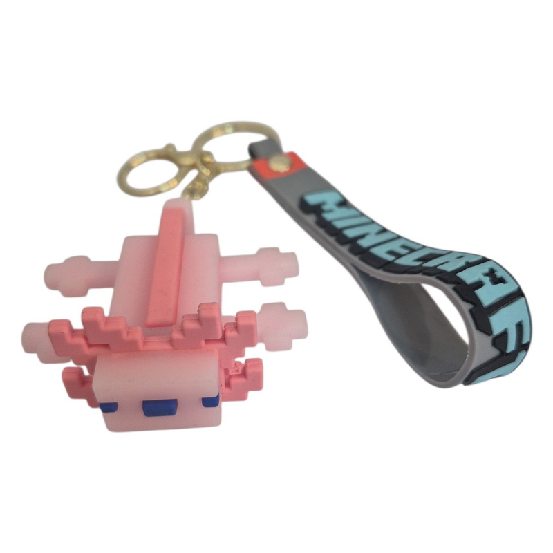 Llavero minecraft 3D Silicona