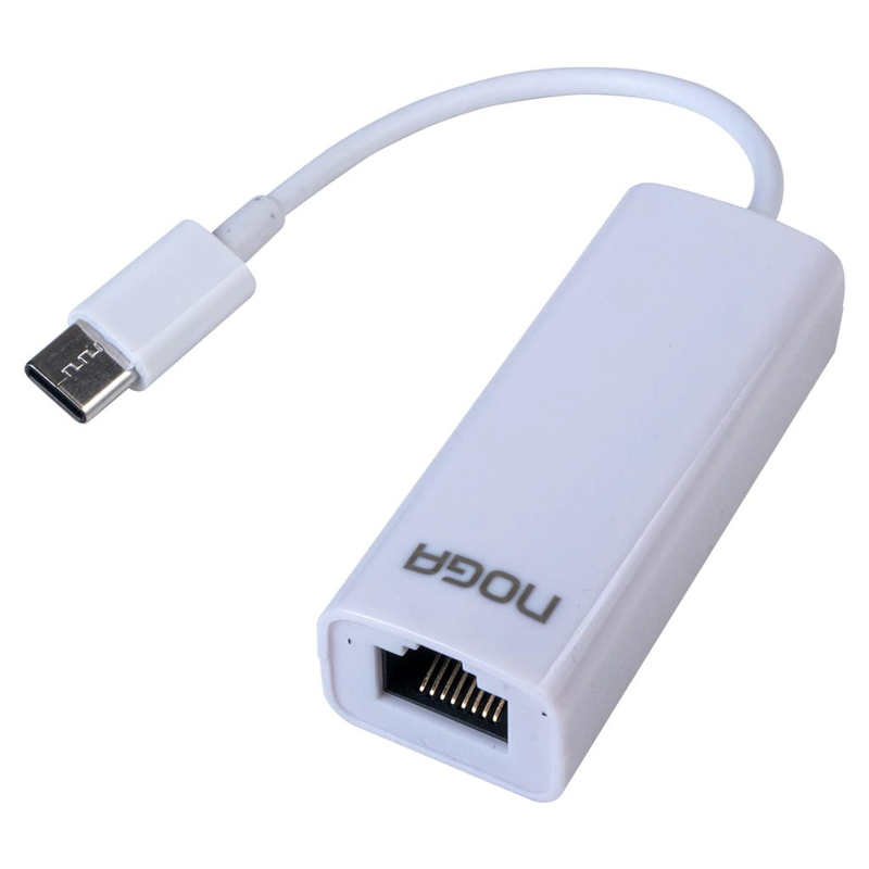 Adaptador de Red Tipo C a Ethernet RJ45 NOGA